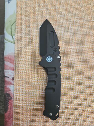 Medford Praetorian Genesis T CPM-S35VN PVD Tanto Blade Teal Trim Titanium - Picture 2 of 24