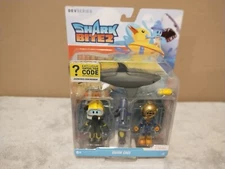 Devseries Shark Bite 2 Shark Cage Toy + Virtual Item Code - New