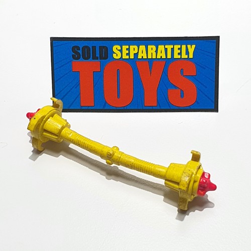 ZBots Bones & Brawn Byceptor BARBELL Galoob Z Bot micro machine figure accessory - Picture 6 of 6