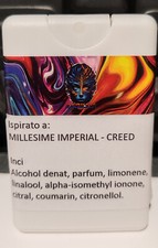 Profumo Uomo CREED MILLESIME IMPERIAL 15ml diffusore HOME MADE Essenza 30%