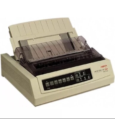 RE-NEWED Oki MICROLINE 320 Turbo Mono Dot Matrix Printer Parallel NO USB