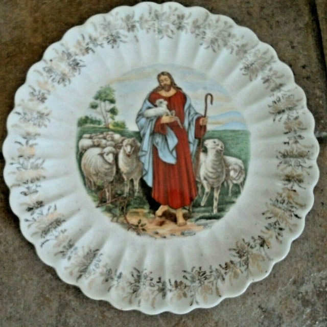 Good Shepherd First Edition 23 K gold Sanders Mfg Co Nashville TN plate