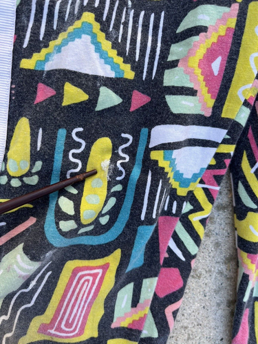 Girl's Adidas Pants Multicolor Colorblock S Active Stretch Pull-On Gym Run Sport - Picture 5 of 11