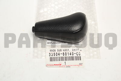 3350460140C0 Genuine Toyota KNOB SUB-ASSY, SHIFT LEVER 33504