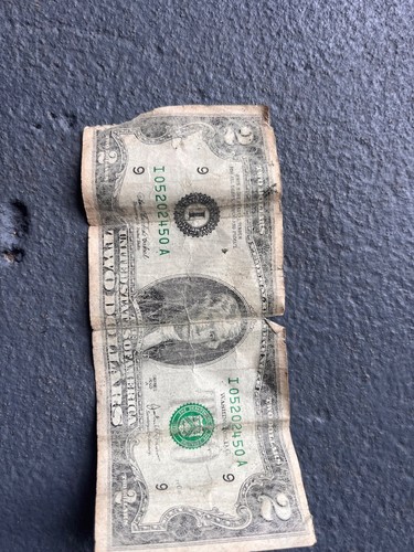 2 bill dollars 2003/Circulated Series I - Picture 3 of 4