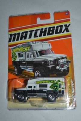 2011 MATCHBOX DESERT ENDURANCE  ROAD TRIPPER BRAVE CAT  91/100 