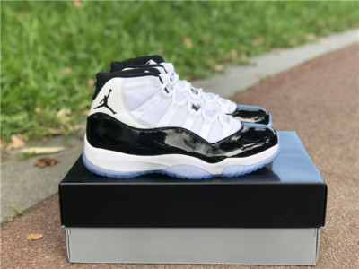 Size 9.5 Air Jordan 11 Vintage ''Concord'' Men's Sneakers ''378037-100''