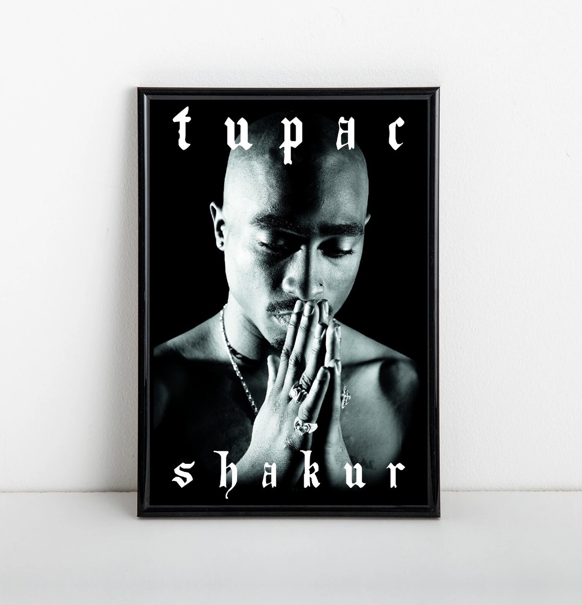 Tupac Shakur Art Poster | Framed | 2PAC | Rap Hip Hop | NEW | USA