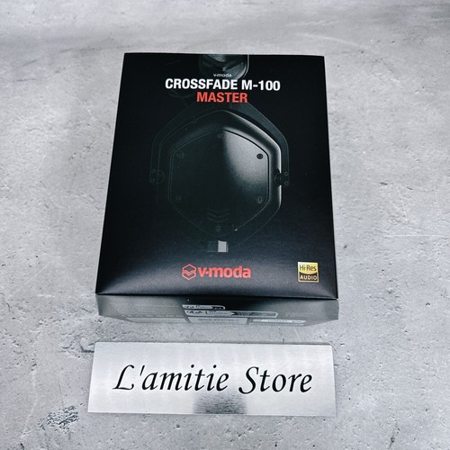 ROLAND V-MODA Crossfade M-100 Master Hi-Res Headphones MB M100 Matte black New - Picture 19 of 23