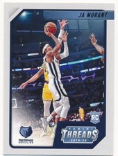 JA MORANT 2019-20 PANINI THREADS #84 RC ROOKIE MEMPHIS GRIZZLIES MINT B