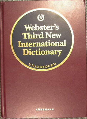 Webster's Third New International Dictionary of the English Language ungekürzt