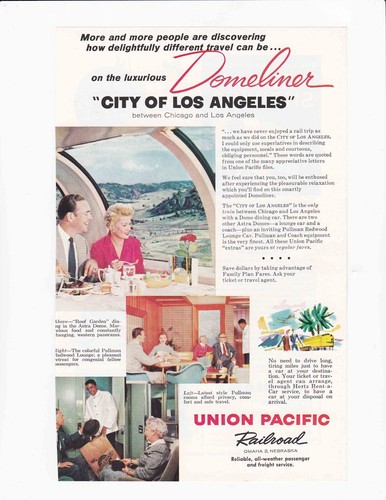 Lot of 10 1950s-1980s Train Railroad Rail 10"x6.5" Paper Advertisements E02-134 - Picture 2 of 11