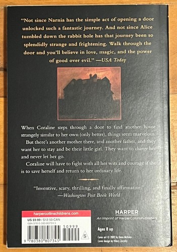 SIGNED Coraline Paperback by Neil Gaiman - Picture 5 of 24