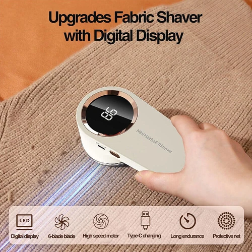 Electric Lint Remover Rechargeable Bobble Remover Fabric Shaver for Clothes NEW - Picture 5 of 18