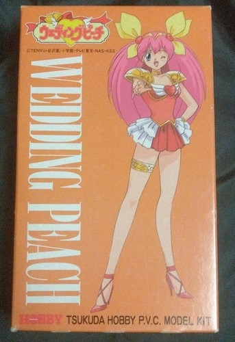 Tsukuda Hobby Wedding Peach Fighting Suit Version 1/6 soft vinyl kit, garage kit - Picture 5 of 5