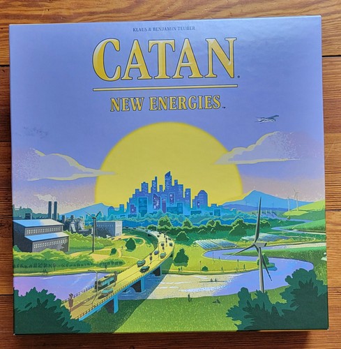 CATAN New Energies Board Game NEW NISB CN3207 Klaus Benjamin Teuber