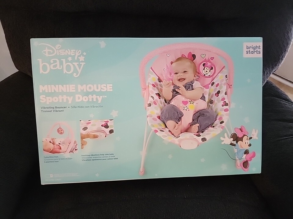 Disney Mini Mouse Baby Bouncer Pristine Condition