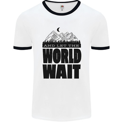 Mountain World Wait Hiking Trekking Walking Herren Maglietta