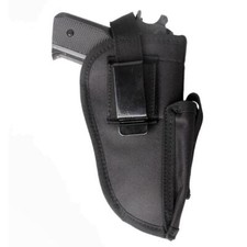 Universal Tactical Gun Holster with Mag Pouch Concealed Carry Pistol IWB OWB