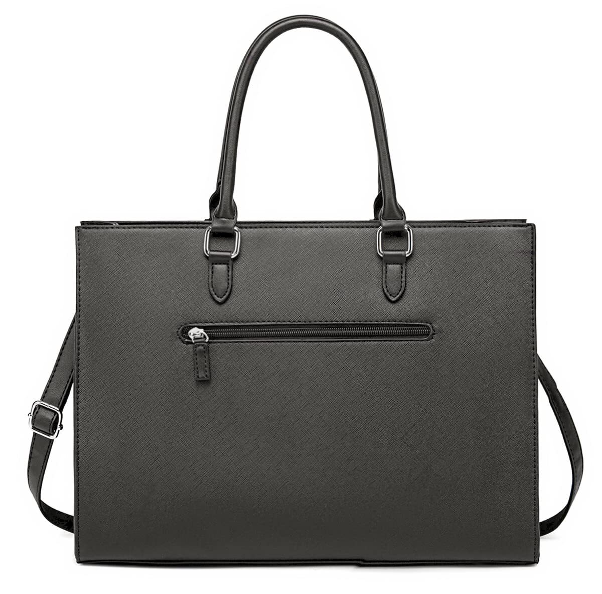 Sac Femme Marque Luxe Flora & Co Sac Cabas Femme Simili Cuir - Grand Format A4 - Bandoulière Réglable Sac A Main Pour Les Cours College Fille