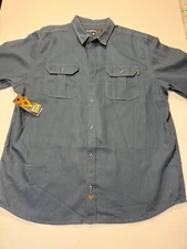 Hawx FR Shirt XL Work Gear nfpa2112 Button Up Cat2 New With Tags (t9)