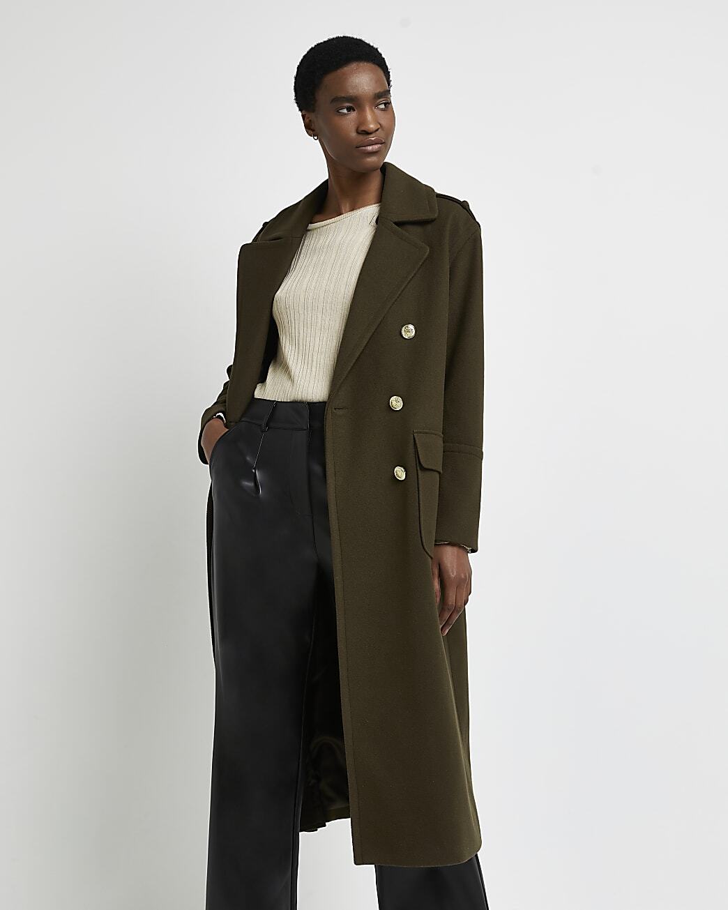 insulated wool coat womens