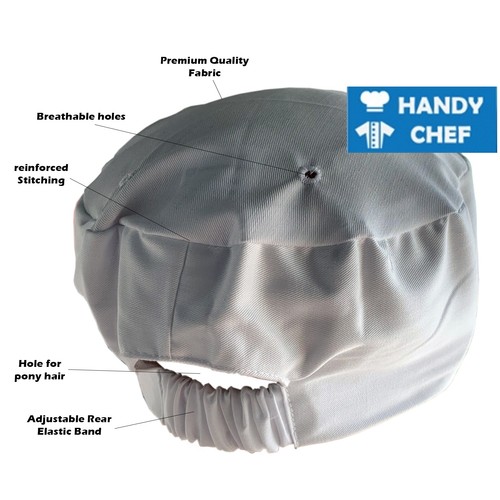Chef Hat and Chef Cap for Men & Women - See Handy Chef Store Chef Jackets, Pants - Picture 8 of 12