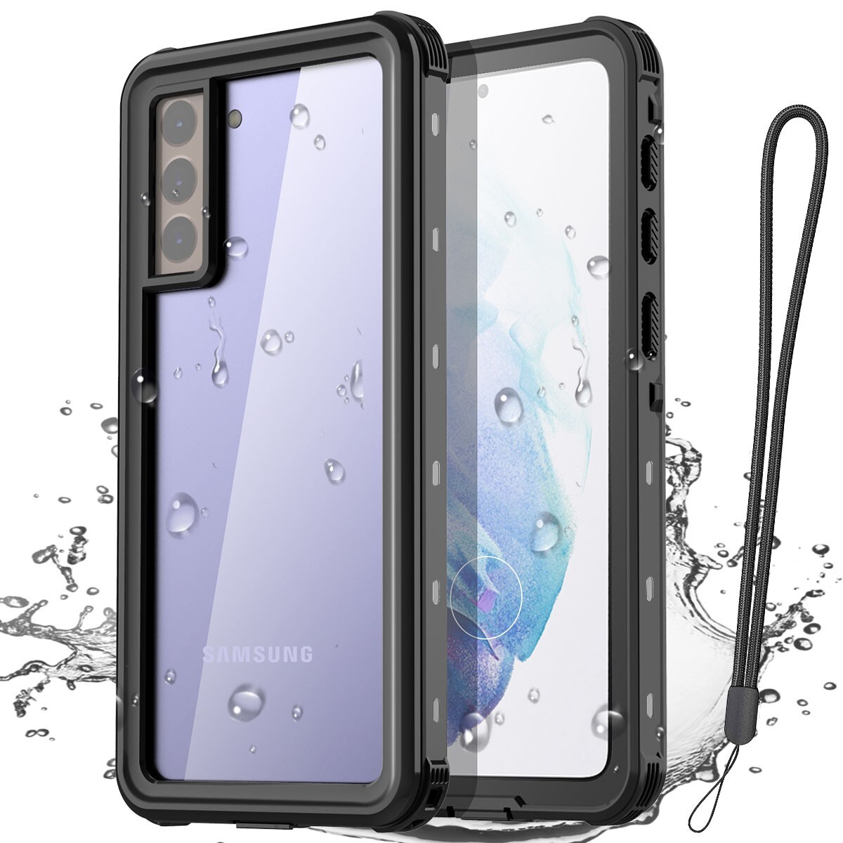 Ghostek Waterproof Samsung S21 Ultra Case Ghostek Nautical Black