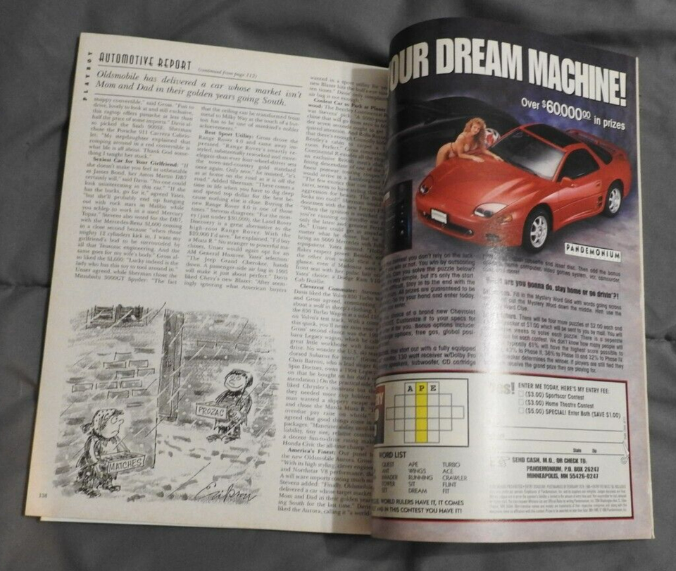 PLAYBOY FEBRUARY 1995 FABULOUS AT 40 eBay