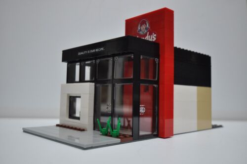 Fast Food Restaurant Creator Modular City Custom Model Built with Bricks - Picture 3 of 3