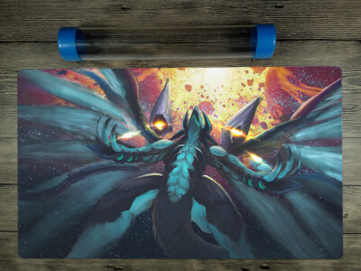 Ygomat Galaxy-Eyes Prime Photon Dragon Trading Card Game Playmat Free Best Tube