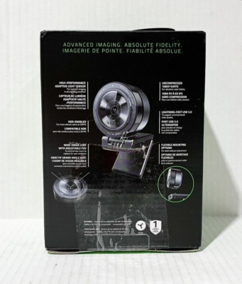 Razer Kiyo Pro RZ19-0364 Black Wide Angle Lens High Performance