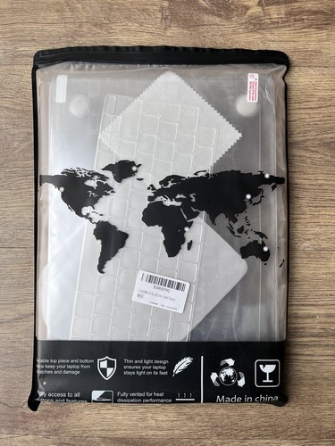 Etui IMDCASE do MacBooka Pro 14 cali 2021 A2442 przezroczyste tworzywo sztuczne + osłona klawiatury UE - Zdjęcie 8 z 9