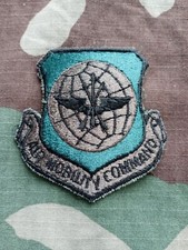 Air Force Abzeichen Patch gebrauchter Zustand für die Woodland Combat Uniform 