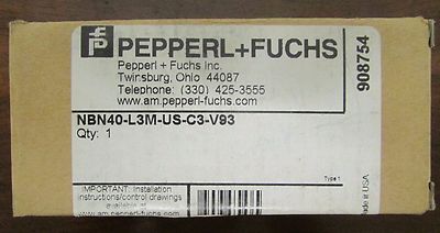 PEPPERL + FUCHS NBN40 L3M US C3 V93 Inductive Proximity Sensor 