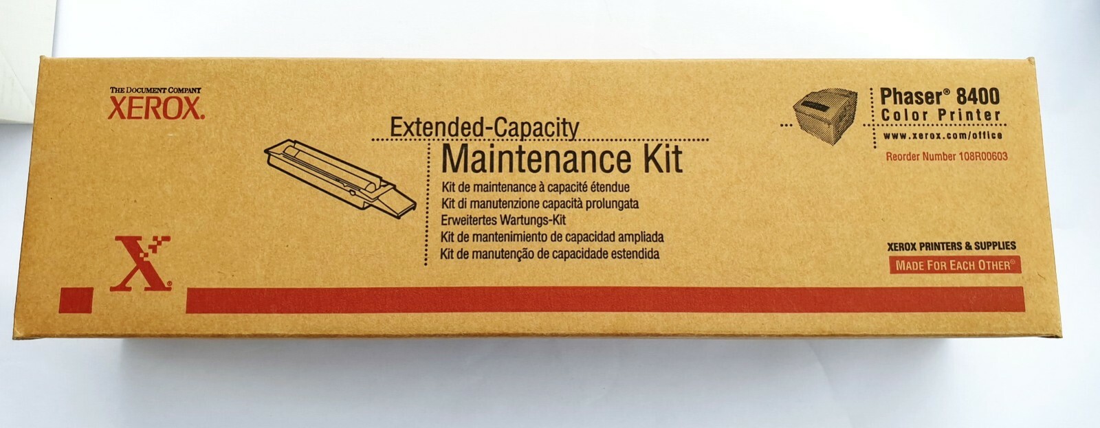 XEROX 108R00603 PHASER 8400 Extended Capacity Maintenance Kit GENUINE SEALED NEW