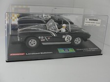 Carrera 20487 Limited Edition 62 Corvette B Production Racer Slot Car 1:24 Scale