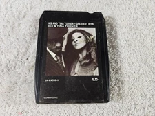 Ike & Tina Turner- Greatest Hits 8-Track Tape. Splice-Tested.