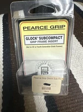 Pearce PG-GFISC Fits: Glock Sub Compact for GEN3 G26 G27 G33 Grip Plug Insert
