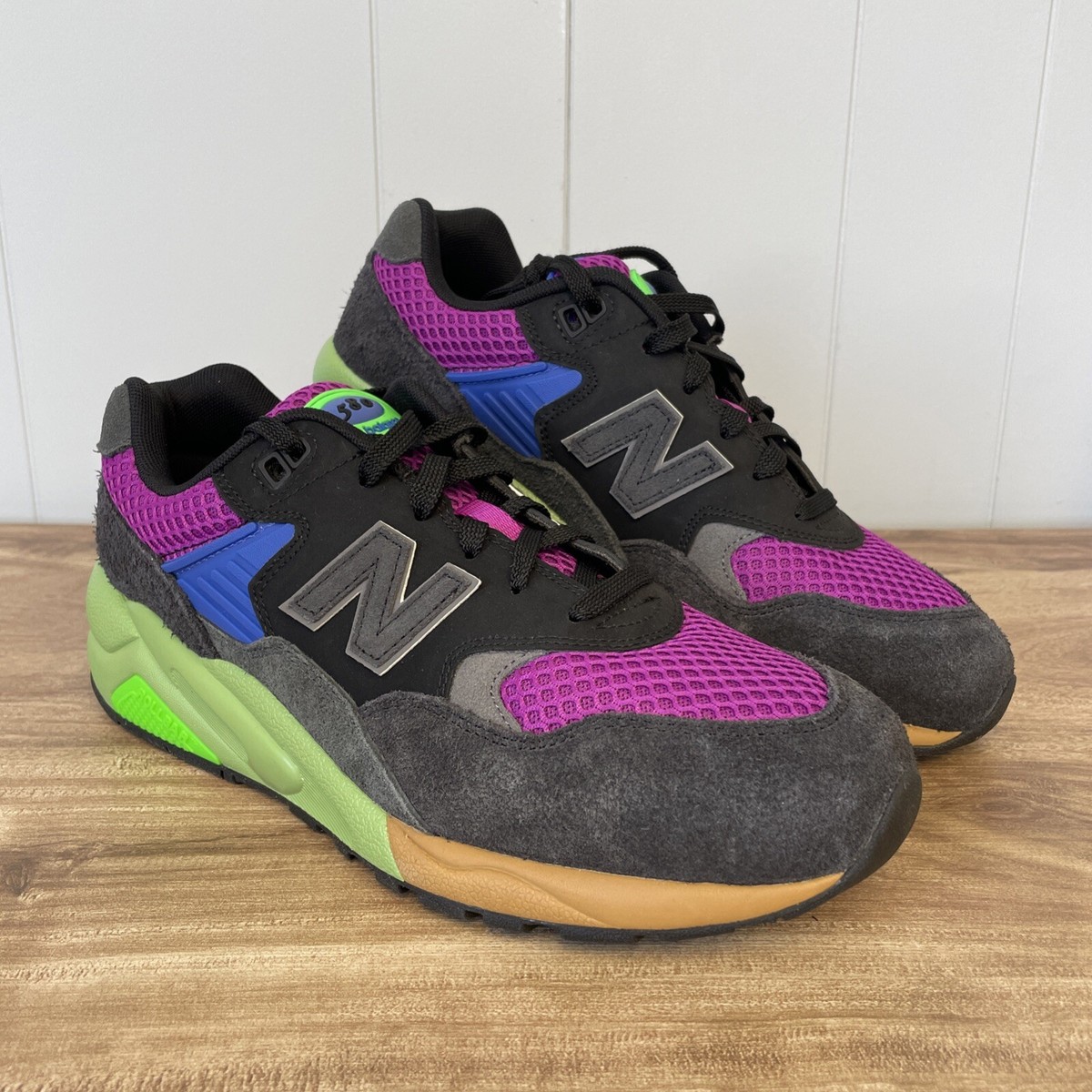 New Balance 580 Phantom Shoes Mens Running Shoes Black/Purple MT580HSC