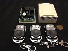  3 remotes   RF Wireless Electric Garage Gate Door Remote 2 Channel a5