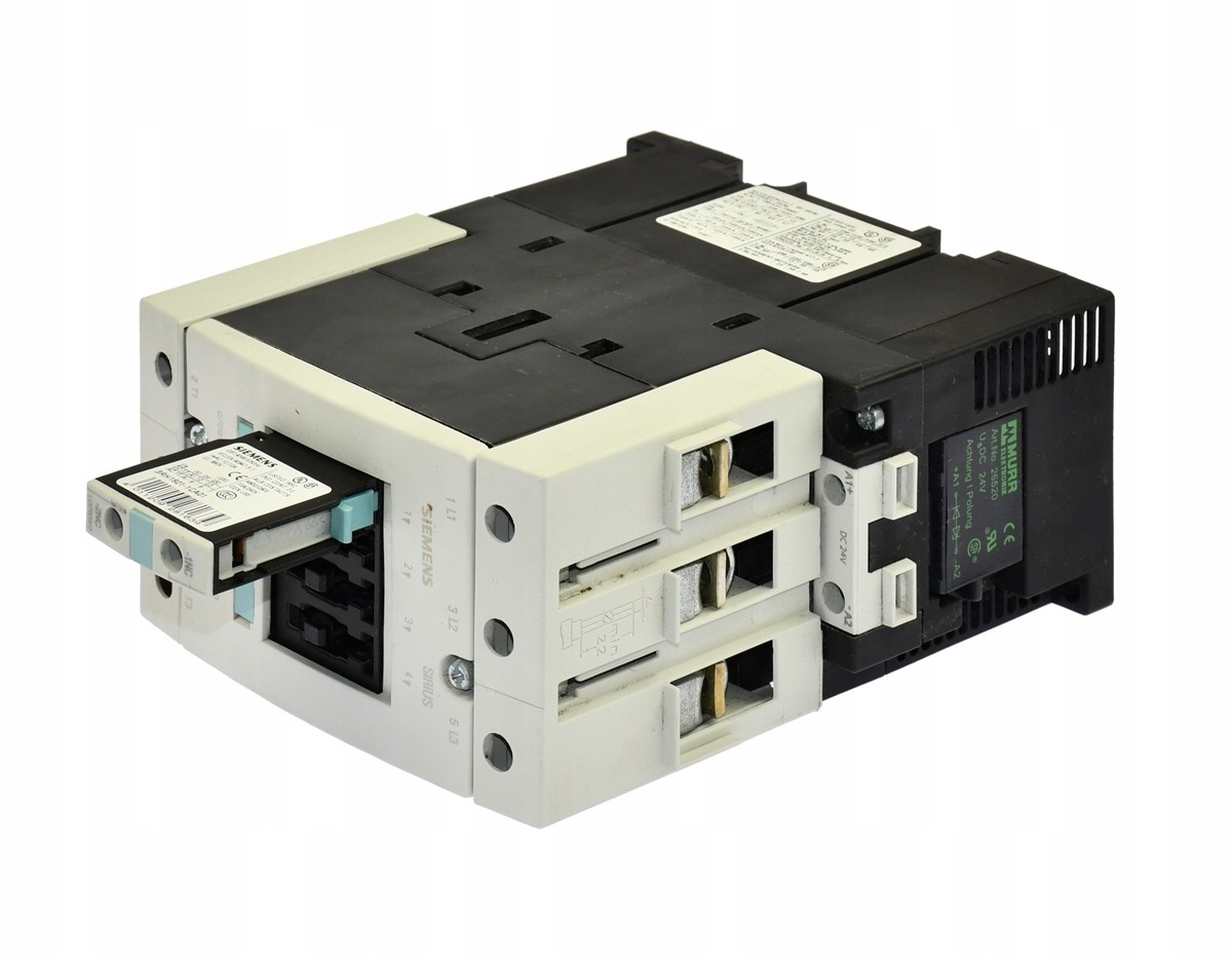 Siemens 3RT1044-1BB40 Three Phase Contactor 30kW 24VDC