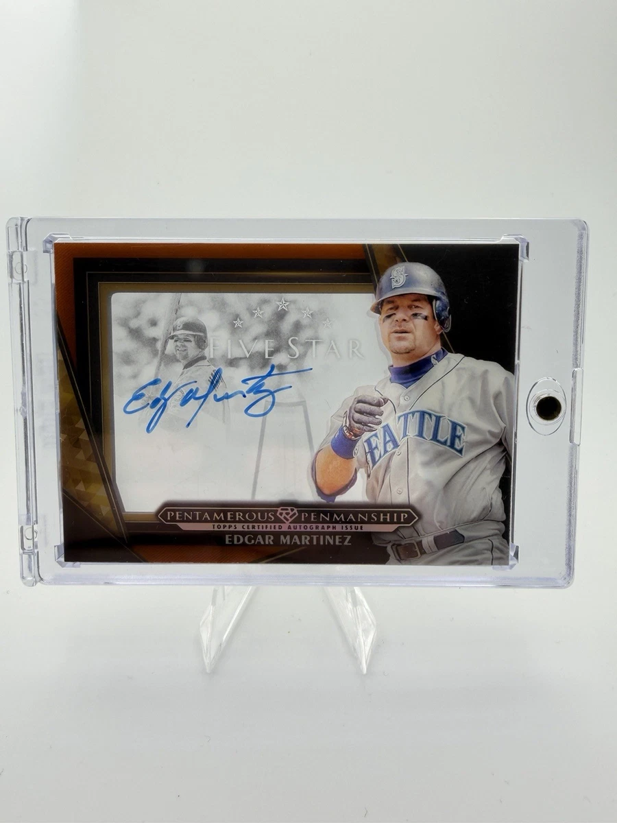 Edgar Martinez Baseball Serial Numbered Sports Trading Cards