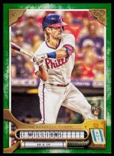2022 Topps Gypsy Queen Luke Williams 5 Green Philadelphia Phillies