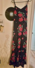 REFORMATION High Low Rose Floral Dress Size 6 NEVER WORN