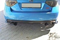 Maxton Design Diffusor Flaps Passend FüR Subaru Impreza WRX STI Schwarz Hochglan