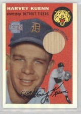 2001 Topps Archives Reserve Rookie Reprint Relics Harvey Kuenn #ARR47 jg3