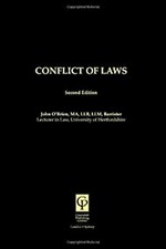 Conflict of Laws Paperback John A., Smith, Raymond O'Brien