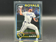 🔥 2024 Topps Chrome Matt Sauer Rookie RC #USC155 - Royals 🔥