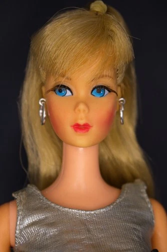 Stunning Barbie Twist 'N Turn TNT Doll 1967 Sun-kissed Blonde Zokko #1820